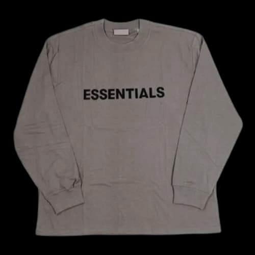 Fear of God Essentials Long Sleeves T-Shirt 'Charcoal'