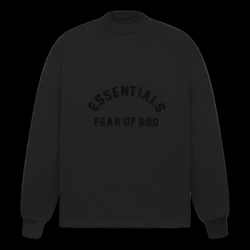 Fear of God Essentials SS23 Ls Core S Tee 'Jet Black'