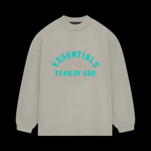 Fear of God Essentials Heavy Jersey Long-Sleeve T-Shirt 'Seal'