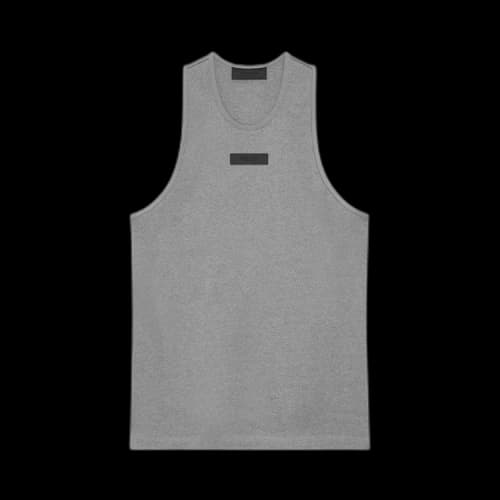 Fear of God Essentials Tank Top 'Dark Heather Oatmeal'