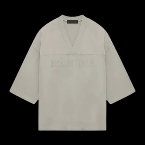 Fear of God Essentials Heavy Jersey Football Tee 'Seal'