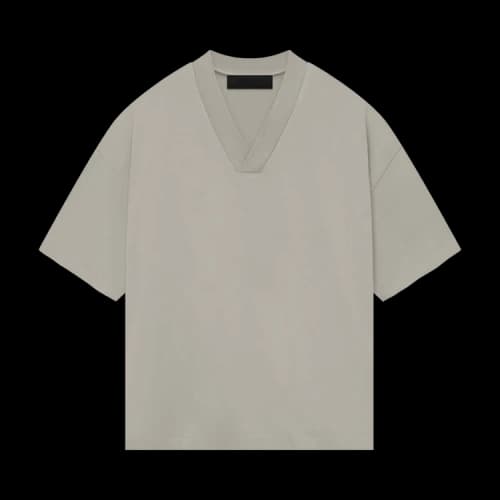 Fear of God Essentials V Neck T-Shirt 'Seal'