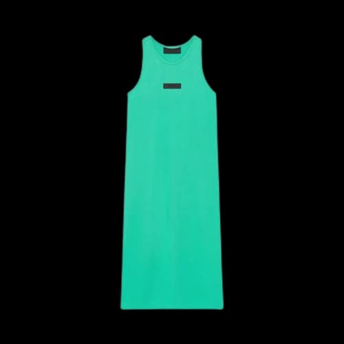 Fear of God Essentials Tanktop Dress 'Mint Leaf'