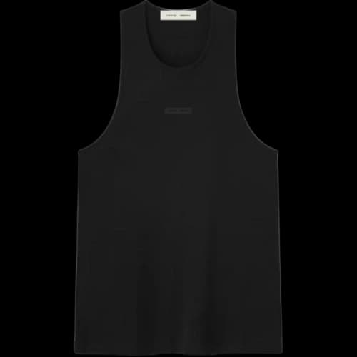 Fear of God Essentials Essential Tank Jet Black