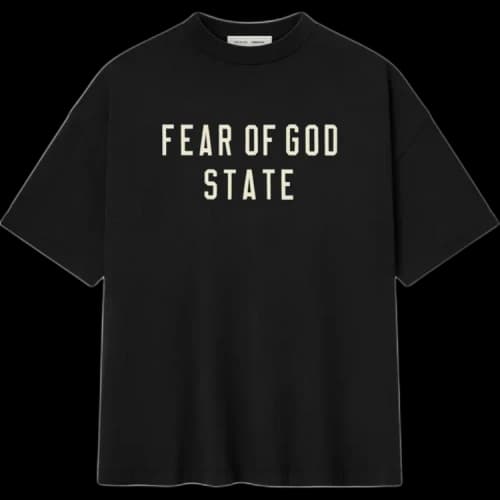 Fear of God Essentials 90's Tee Jet Black