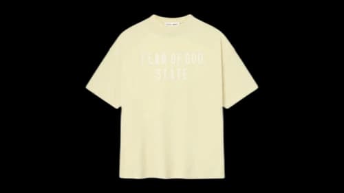Fear of God Essentials 90's Tee Garden Yellow