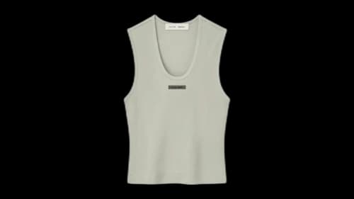 Fear of God Essentials Womens Rib Tank Abbey Stone
