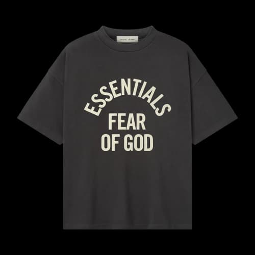Fear of God Essentials Campus 90's Short-Sleeve Tee 'Faded Black'