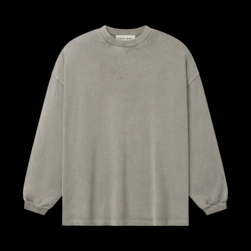 Fear of God Essentials Signature 90s Long Sleeve Tee 'Faded Seal'