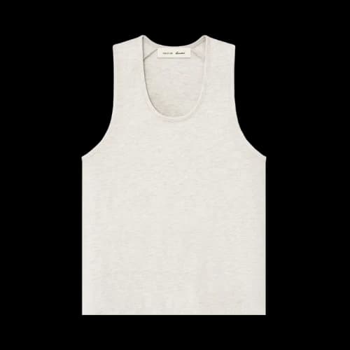 Fear of God Essentials Womens Signature Classic Tank Oatmeal Heather