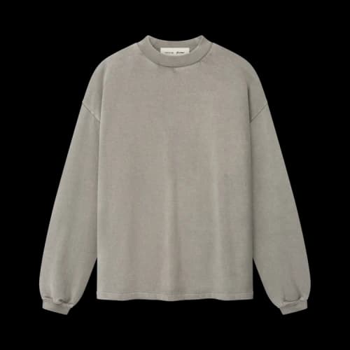 Fear of God Essentials Signature 90s Long Sleeve Tee 'Faded Seal'