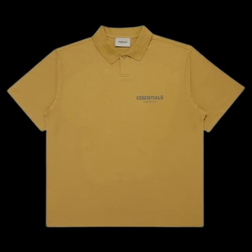 Fear of God Essentials Short-Sleeve Polo 'Amber'