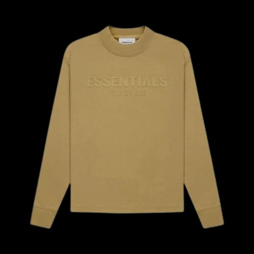 Fear of God Essentials Kids Long-Sleeve Tee 'Amber'