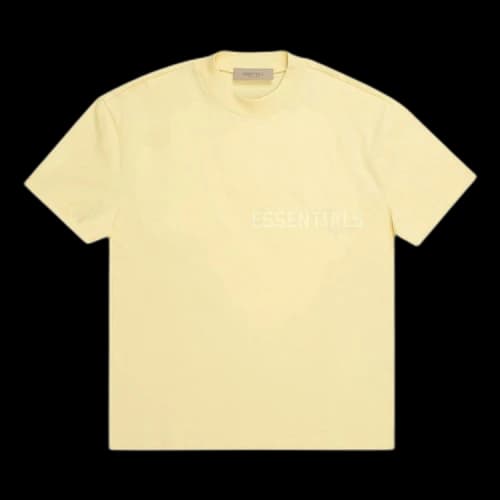 Fear of God Essentials Short-Sleeve Tee 'Canary'