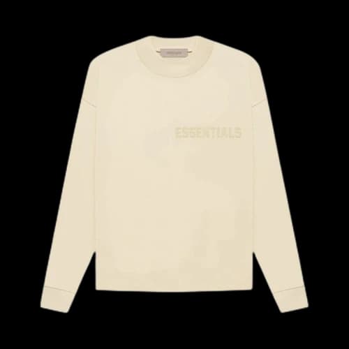Fear of God Essentials Long-Sleeve Tee 'Eggshell'