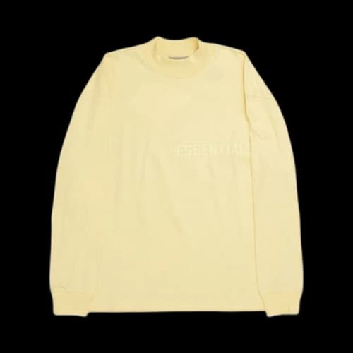 Fear of God Essentials Long-Sleeve Tee 'Canary'