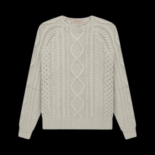 Fear of God Essentials Cable Knit 'Smoke'