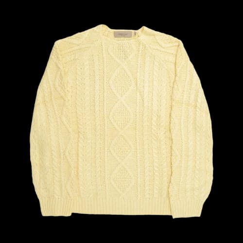 Fear of God Essentials Cable Knit 'Canary'