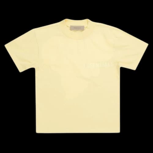 Fear of God Essentials Short-Sleeve Tee 'Canary'