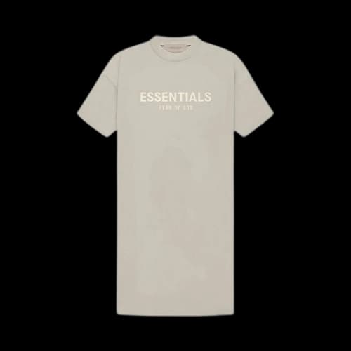 Fear of God Essentials Tee Dress 'Smoke'