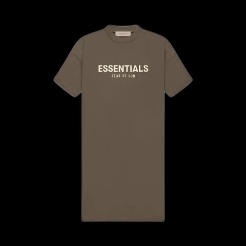 Fear of God Essentials Tee Dress 'Wood'