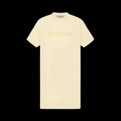 Fear of God Essentials Tee Dress 'Canary'