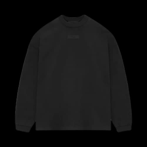 Fear of God Essentials Long-Sleeve Tee 'Black'
