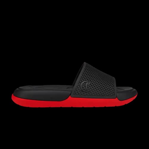 Christian Louboutin Easy Breezy Mule 'Black Red'