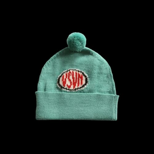 Visvim Wool Knit Beanie 'Light Green'