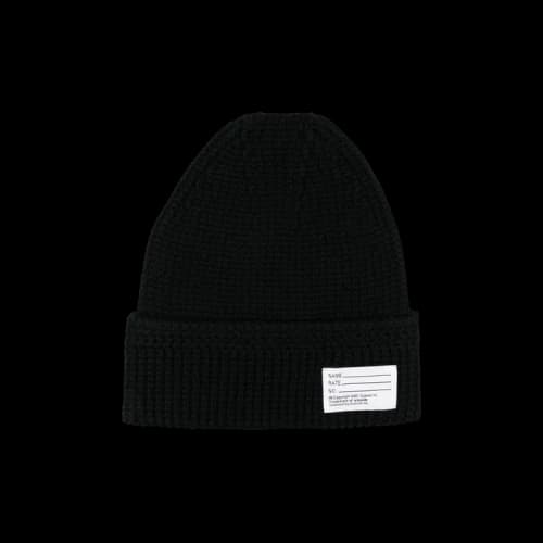 Visvim Cotton Knit Beanie 'Black'