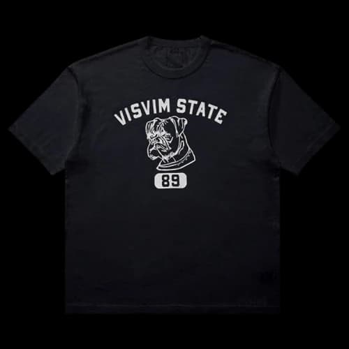 Visvim Jumbo Short-Sleeve 89 Dmgd Tee 'Black'