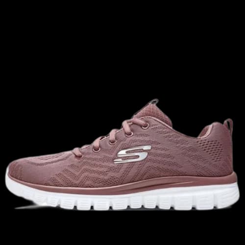 Skechers Graceful Get Connected Sneakers Pink/White (Women's)