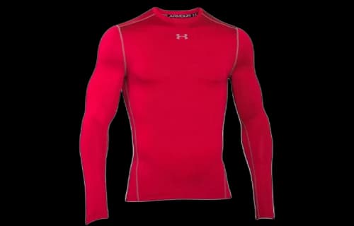 Under Armour ColdGearArmour Compression Crew Shirt 'Red'