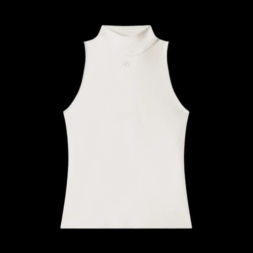 Courrèges Heritage Knit Top 'Natural'