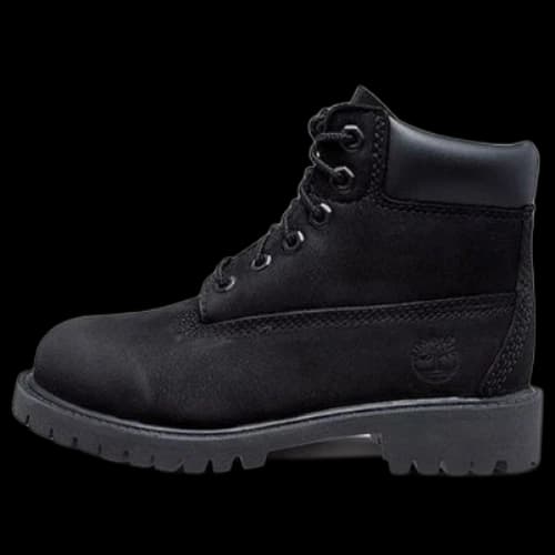 (GS) Timberland 6-Inch Premium Wide Fit Boot 'Black'