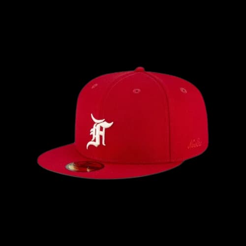 Fear of God Essentials x New Era Fitted Cap 'Red/White'