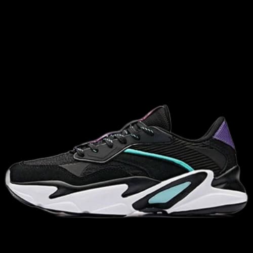ANTA Life Retro 'Dad Shoes Black Green' (Women's)