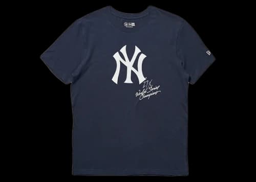 New Era Paisley Elements MLB New York Yankees T-Shirt Navy Blue