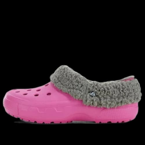 Crocs Mammoth EVO Lined Clogs 'Pink Grey'