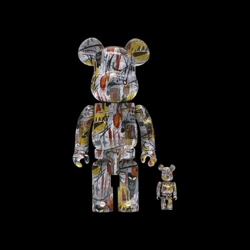 Bearbrick BE@RBRICK Jean-Michel Basquiat 100% & 400% Set 'Multicolor'