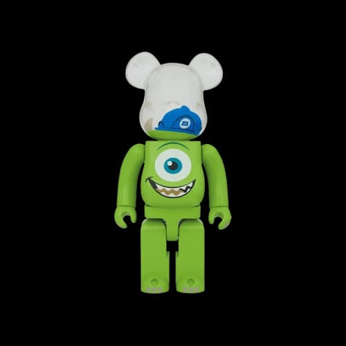 Bearbrick BE@RBRICK x Disney Pixar Monsters, Inc. 1000% 'Mike Wazowski'