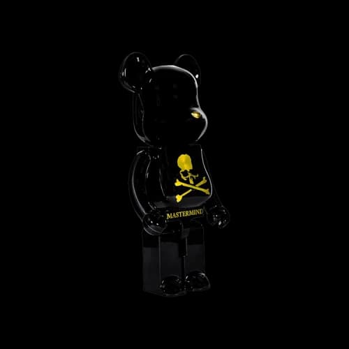 Bearbrick BE@RBRICK x Mastermind Japan 1000% 'Black/Gold'
