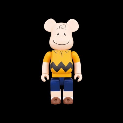 Bearbrick BE@RBRICK x Peanuts Charlie Brown 2017 Version 1000% 'Yellow'