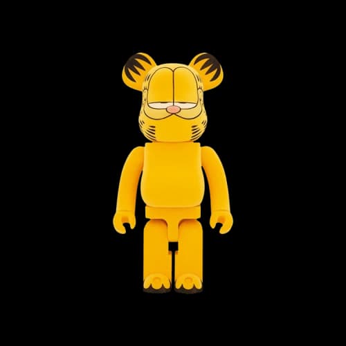 Bearbrick BE@RBRICK x Garfield Flocky Version 1000% 'Yellow'