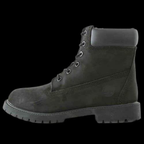 Timberland 6 Inch Premium Waterproof Wide Fit Boots 'Black Nubuck'