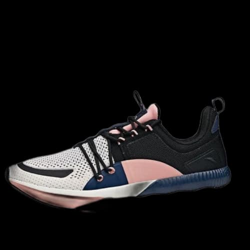 ANTA Low-Top Running Shoes 'White Black Pink' (Women's)