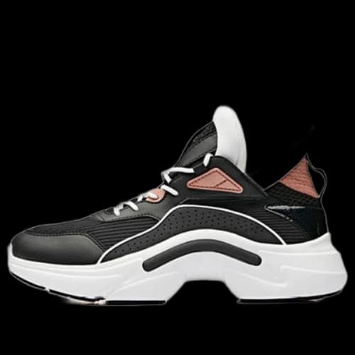 ANTA Life Series Sneakers 'Black White Gold' (Women's)