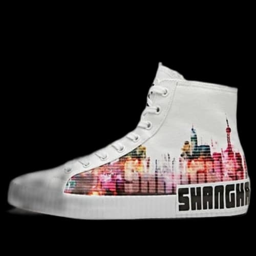 ANTA Life Series Sneakers Canvas High 'Shanghai' (Women's)