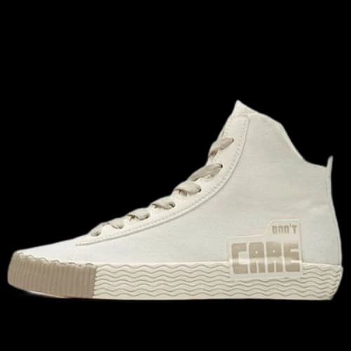 ANTA Life Series Sneakers Canvas High 'Beige Tan' (Women's)