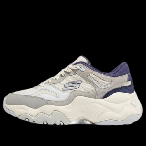 Skechers DLites 3.0 'Gray Navy Blue' (Women's)